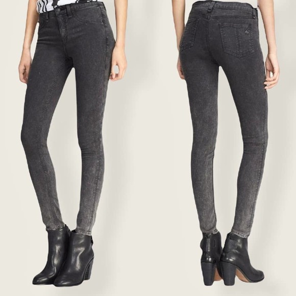 rag & bone Denim - Rag & Bone High Rise Skinny Jeans